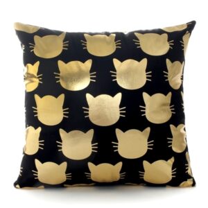 Bronzing cushion cover cushion decorative cushions home decor throw pillows chair almofadas para sofa pillowcase cover cojines
