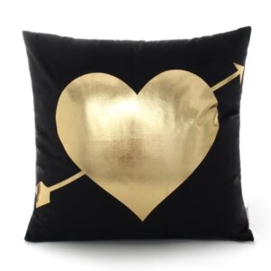 Bronzing cushion cover cushion decorative cushions home decor throw pillows chair almofadas para sofa pillowcase cover cojines