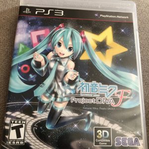 Hatsune Miku: Project DIVA F English (Sony PlayStation 3, 2013) CIB