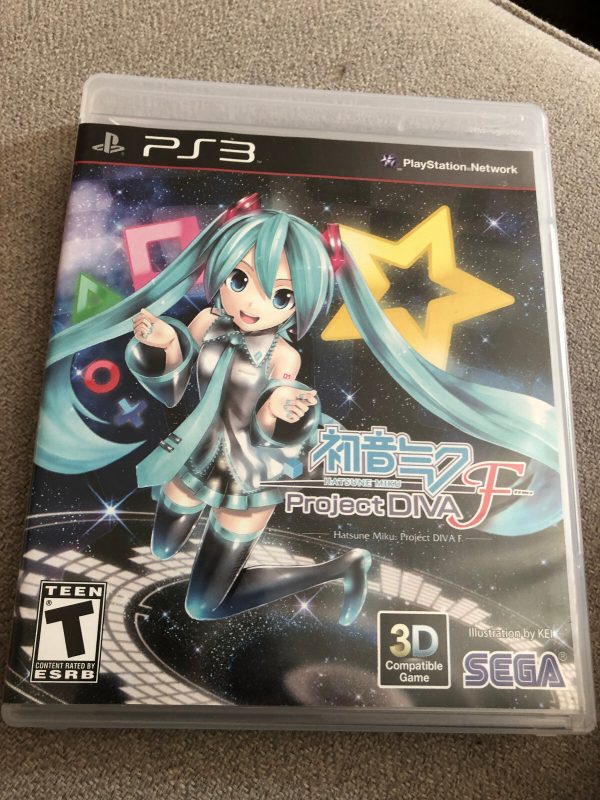 Hatsune Miku: Project DIVA F English (Sony PlayStation 3, 2013) CIB