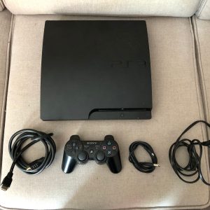 Sony PlayStation Slim PS3 160GB With Disc Drive Controller and Cables
