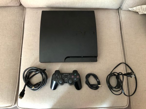 Sony PlayStation Slim PS3 160GB With Disc Drive Controller and Cables