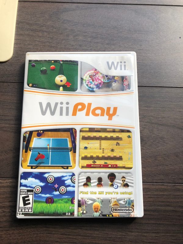 Wii Play Game Sports (Nintendo Wii 2007) CIB Complete Tested & Working