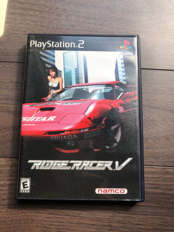 Ridge Racer 5 V PlayStation 2 PS2 CIB Complete W/ Manual - Tested -