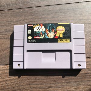 Super Nintendo SNES Super Star Wars Game Cart Tested & Working