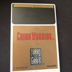 China Warrior (TurboGrafx-16, 1989) Cart Only