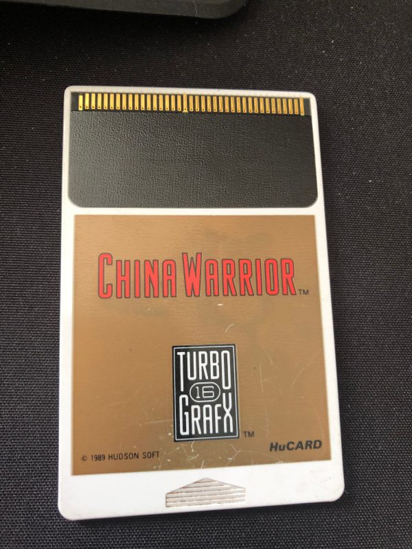 China Warrior (TurboGrafx-16, 1989) Cart Only