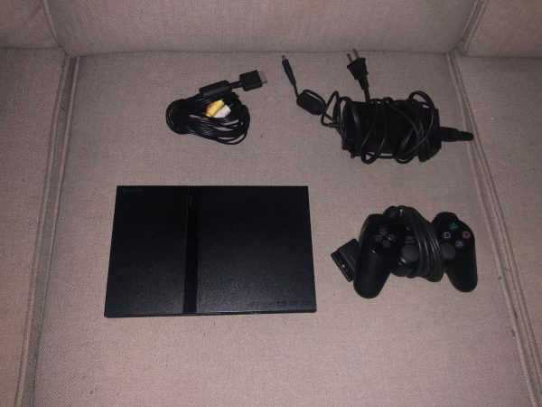 Sony PlayStation 2 PS2 Slim SCPH-70001 w/ AC Cords & Controller