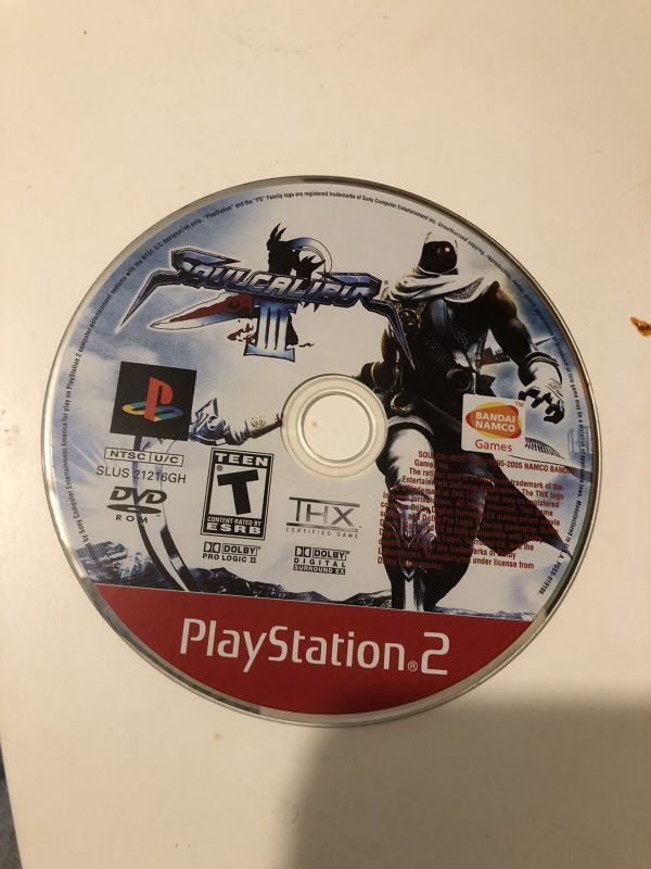 Soul Calibur 3 - Greatest Hits (Sony PlayStation 2 PS2) DISC ONLY