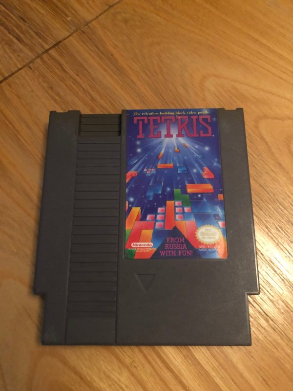 Tetris (Nintendo Entertainment System NES, 1989) - Cart Only - Works, authentic