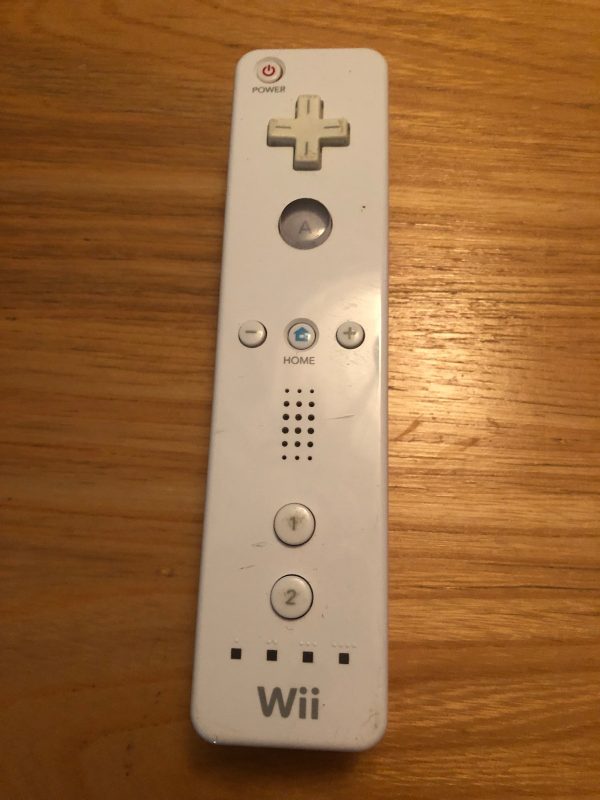 Genuine Nintendo Wii Remote Controller Wiimote OEM, White, black, motion plus
