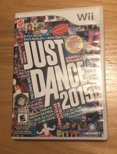 Just Dance 2015 (Nintendo Wii) CIB Complete - Tested