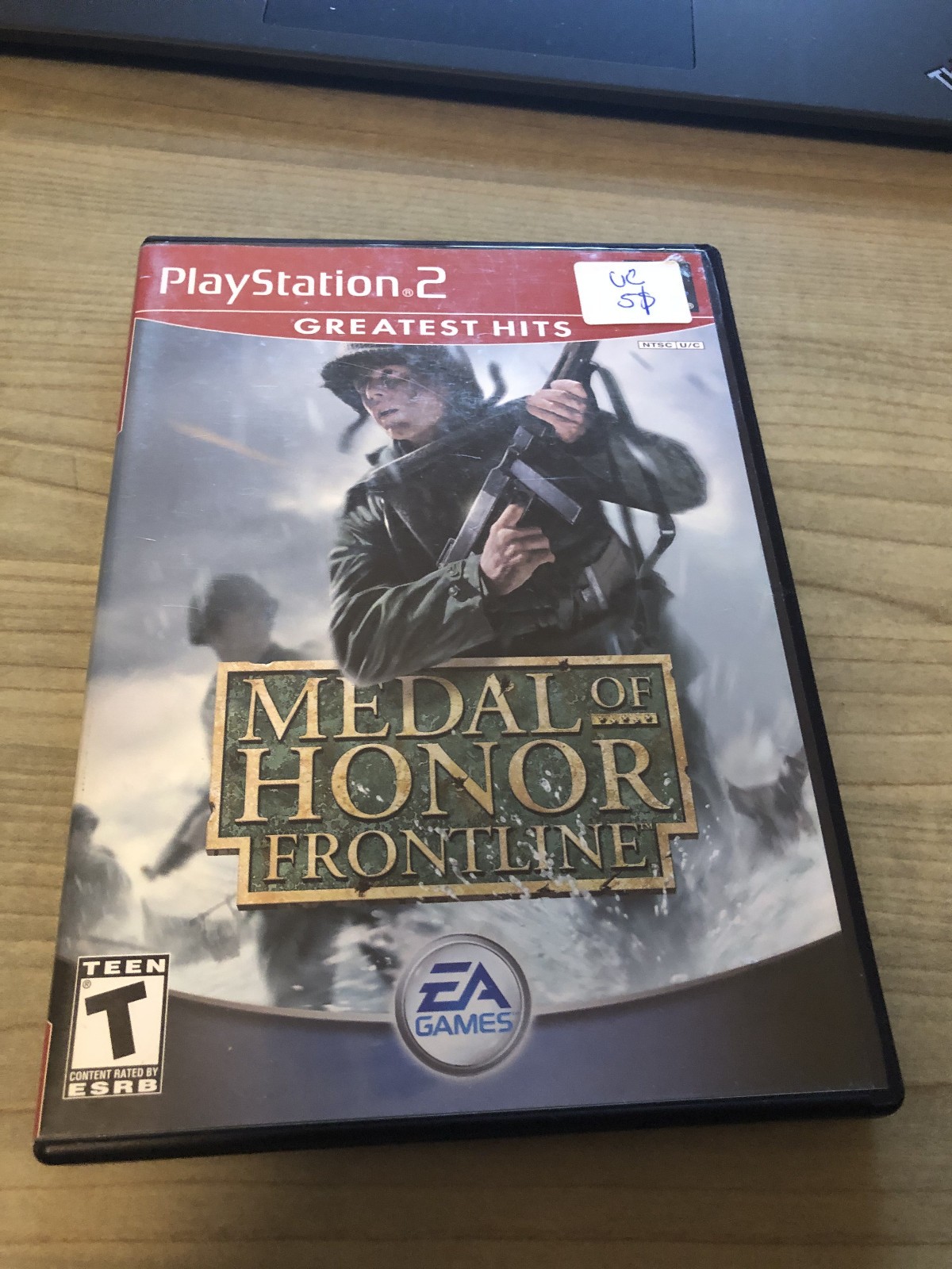 Medal of Honor: Frontline (Greatest Hits) - PlayStation 2 PS2 2002 w/Manual