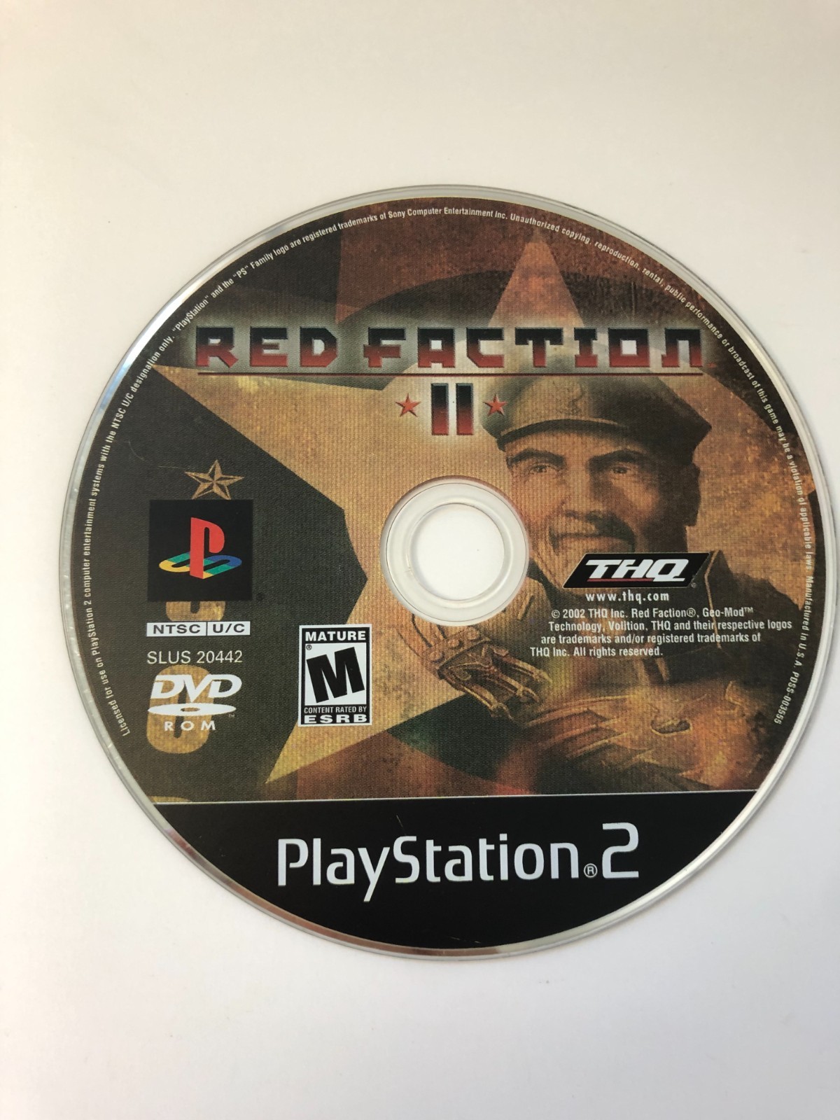 Red Faction 2 (PlayStation 2 PS2) DISC ONLY