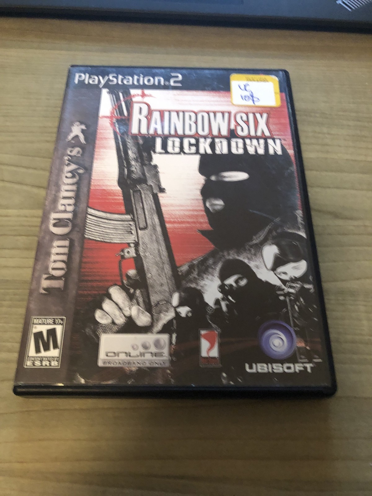 Tom Clancy's Rainbow Six: Lockdown Sony Playstation 2 PS2 Tested cib