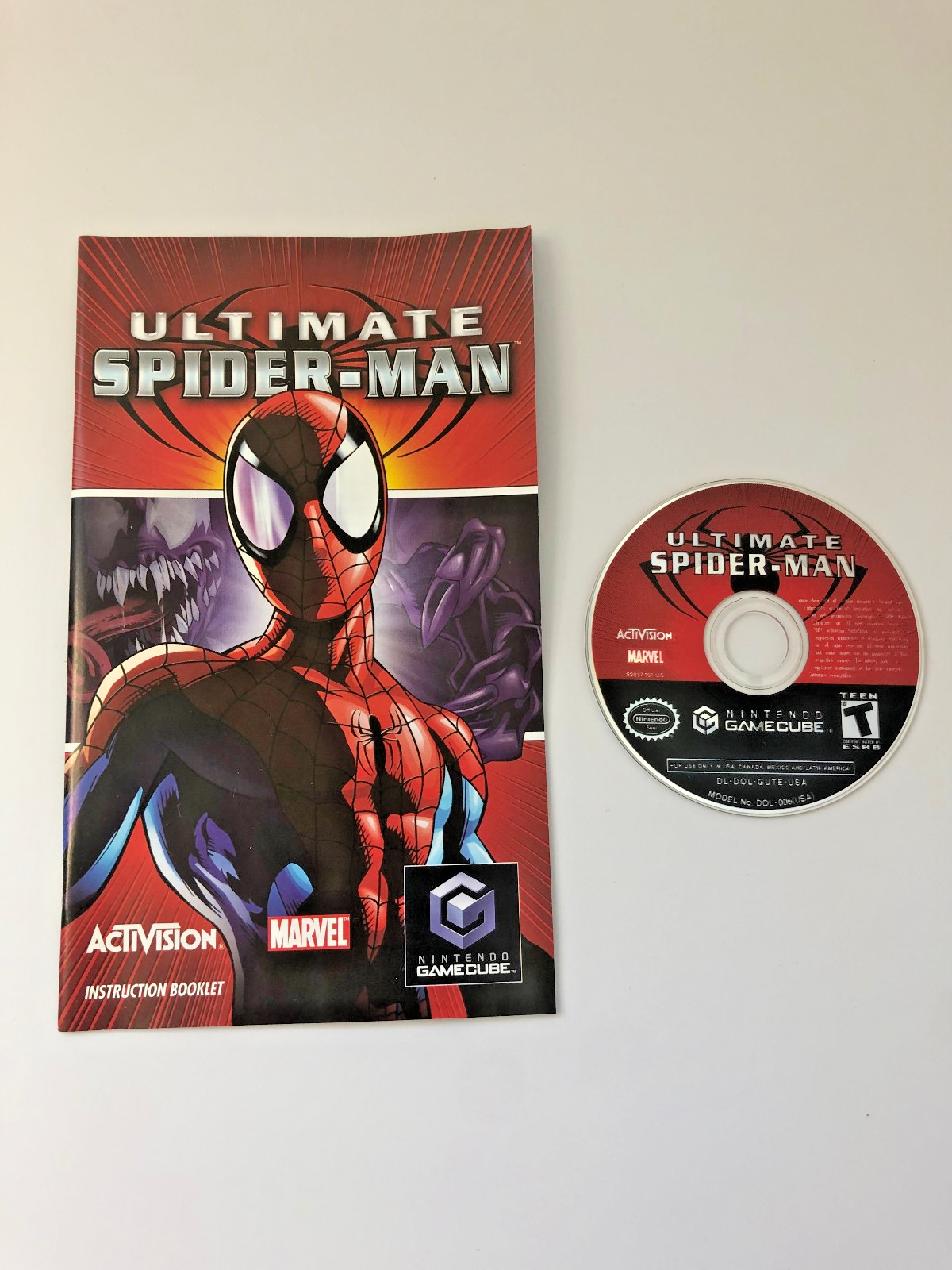 Activision Ultimate Spider-Man Nintendo GameCube Disc Only Tested