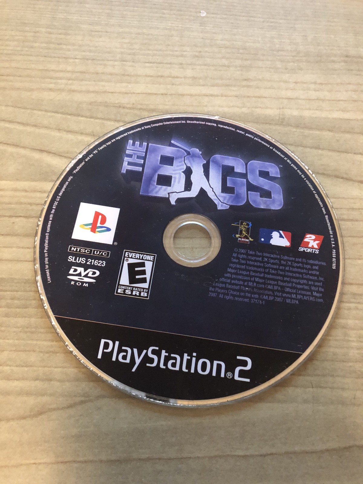 The Bigs PS2 Sony PlayStation 2 - Disc Only