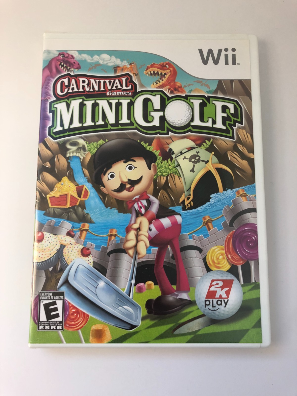 Carnival Games Mini Golf Nintendo Wii Complete cib