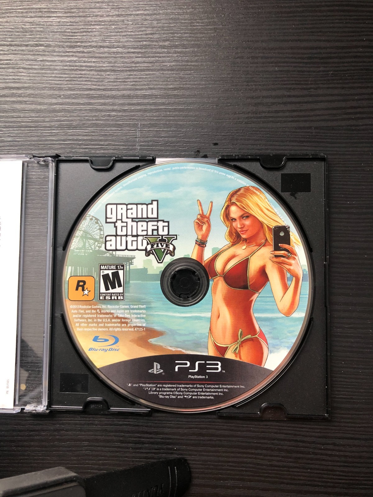 Grand Theft Auto V gta v Sony PlayStation 3 PS3 Game Disc Only Tested