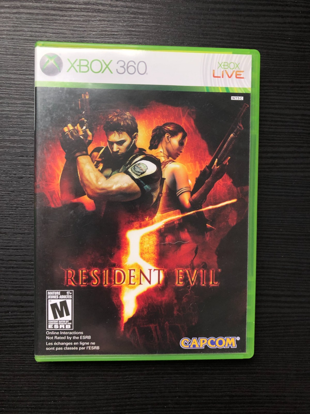 Resident Evil 5 - Microsoft Xbox 360 Tested & CIB