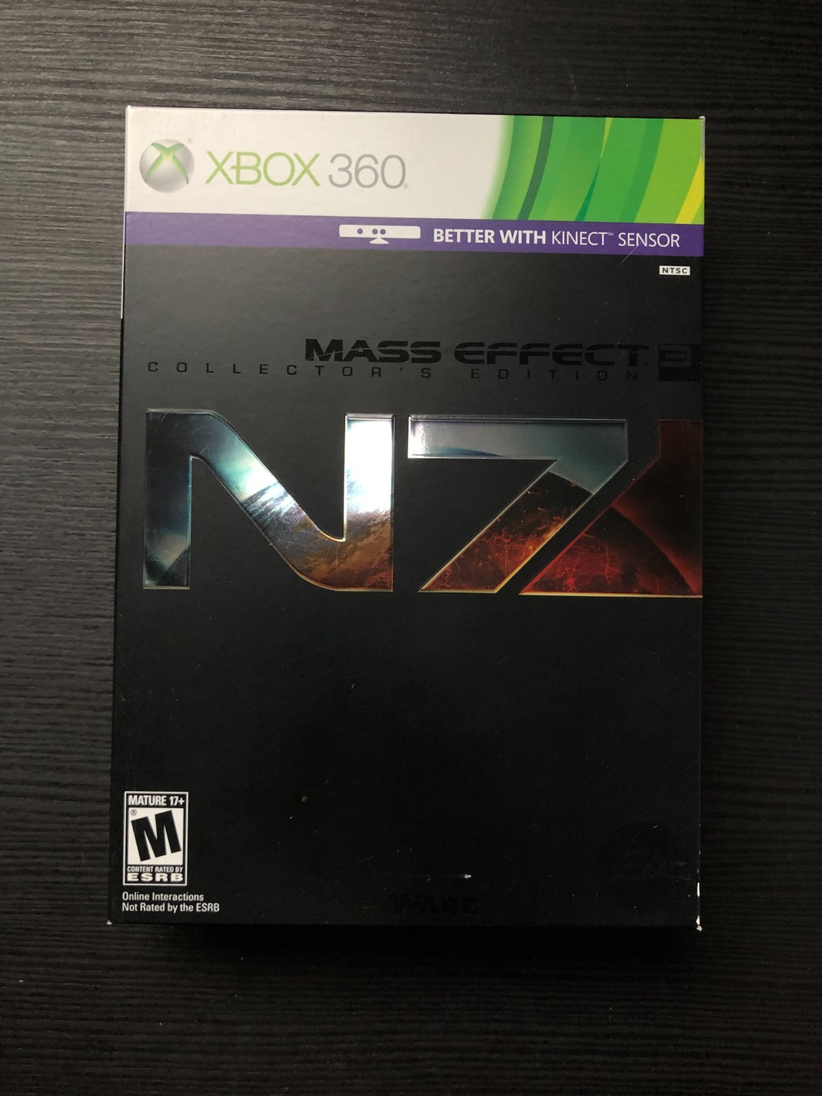 XBOX 360: MASS EFFECT 3 - N7 COLLECTOR'S EDITION - CIB COMPLETE