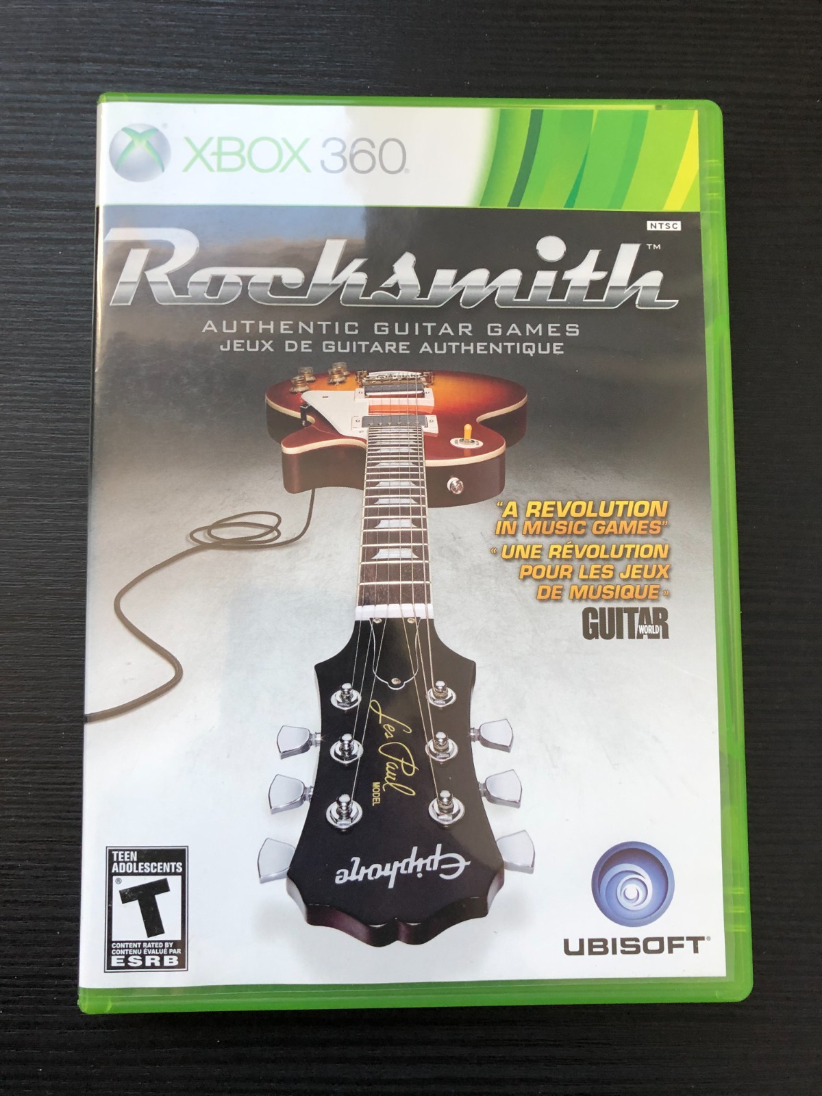 Rocksmith (Microsoft Xbox 360 Game) - Complete - CIB, game only