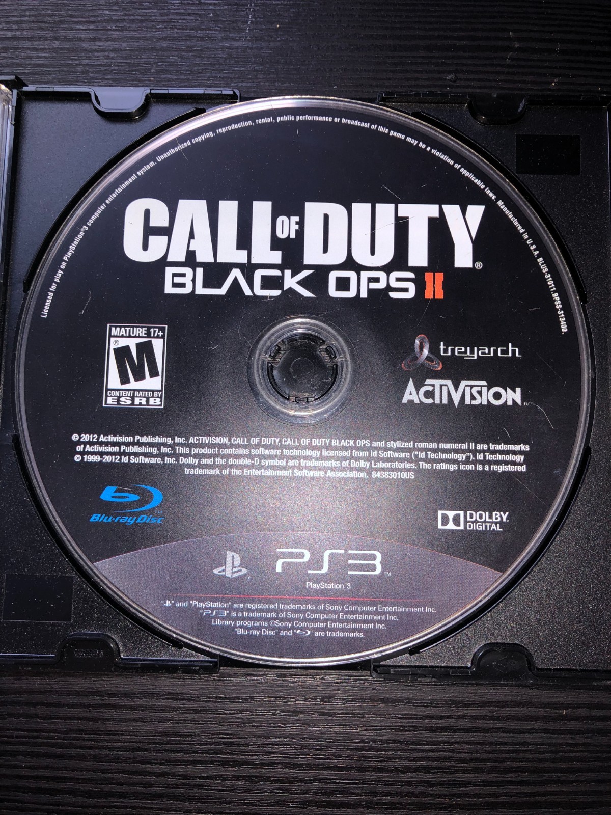 Call of Duty: Black Ops II 2 (Sony PlayStation 3, 2012) PS3 Disc Only - Tested