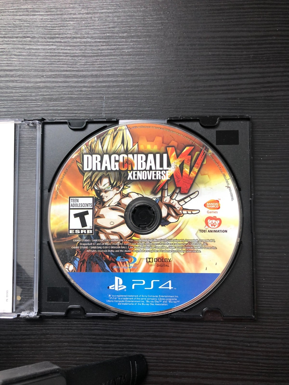 Dragon Ball XenoVerse xv ps4 sony playstation 4 disc only loose