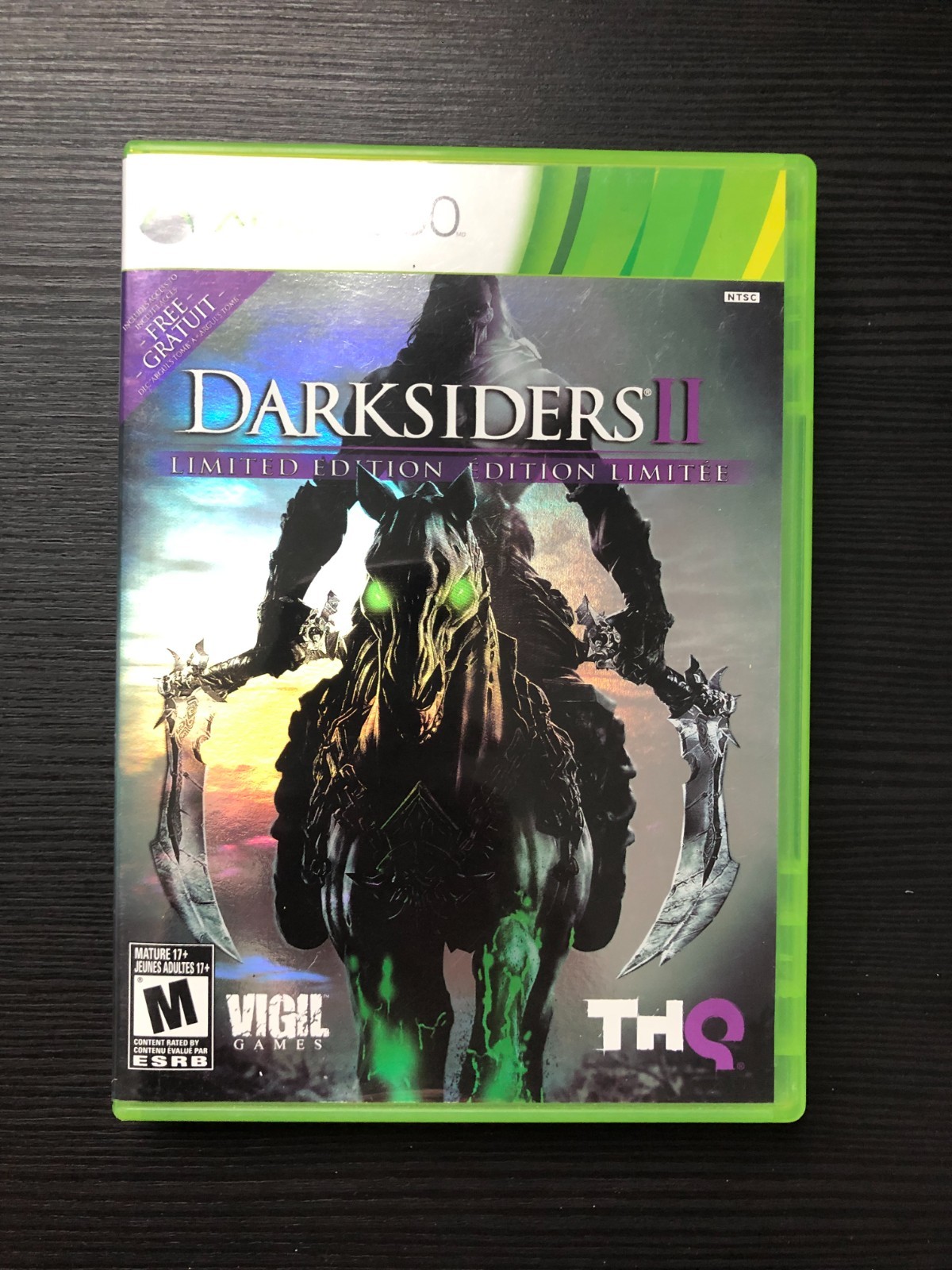 Darksiders II 2: Limited Edition (Xbox 360) CIB COMPLETE & TESTED