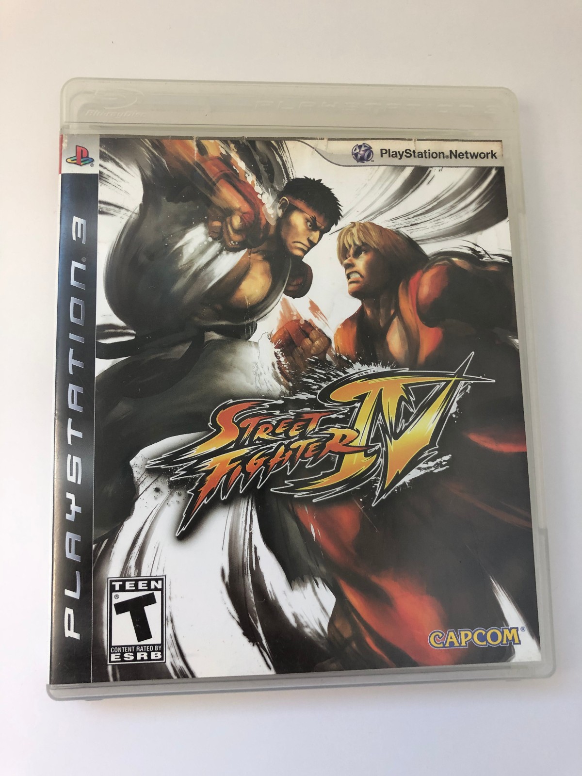 Street Fighter 4 IV Sony PlayStation 3 PS3 2008 Complete with Manual CIB