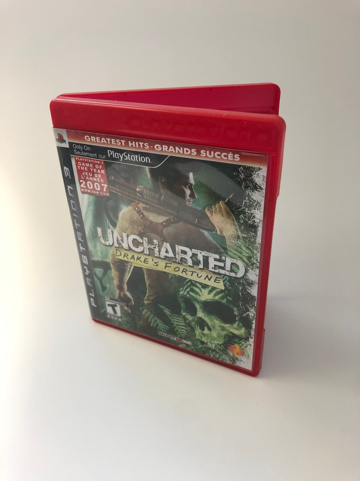Uncharted: Drake's Fortune -Greatest Hits Edition (PlayStation 3, 2009)(PS3-143)