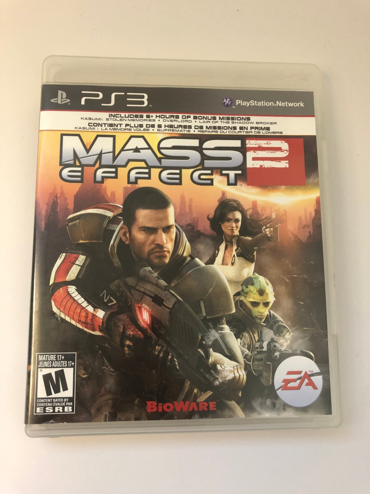 Mass Effect 2 (Sony PlayStation 3 PS3, 2011) Complete Cib
