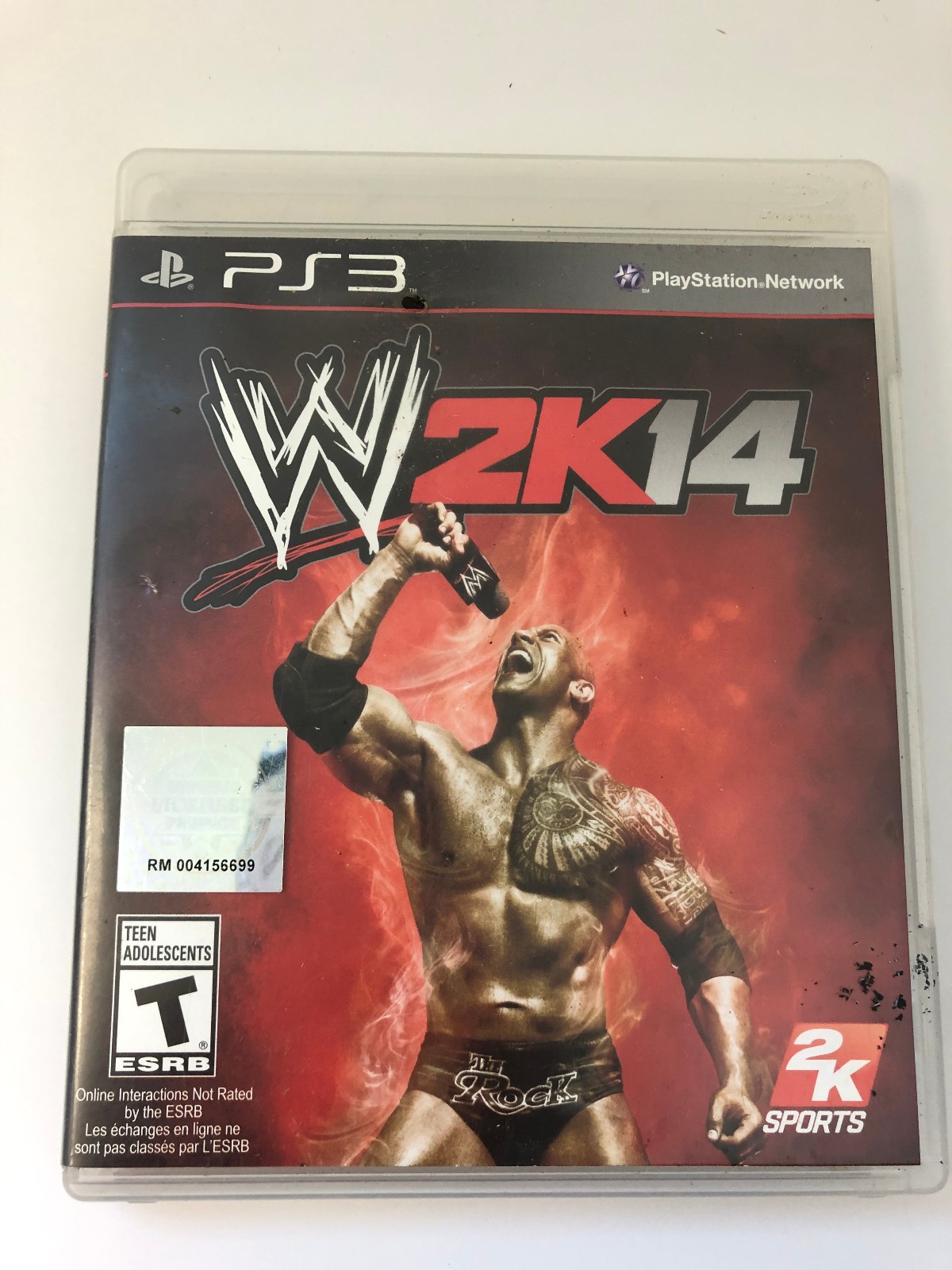 WWE 2K14 Wrestling PS3 CIB complete