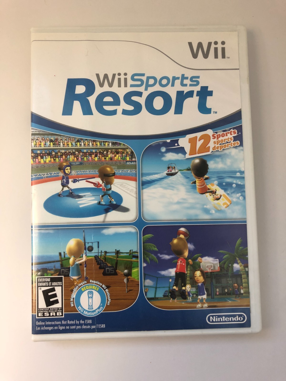 Wii Sports Resort (Nintendo Wii, 2009) Complete With Manual